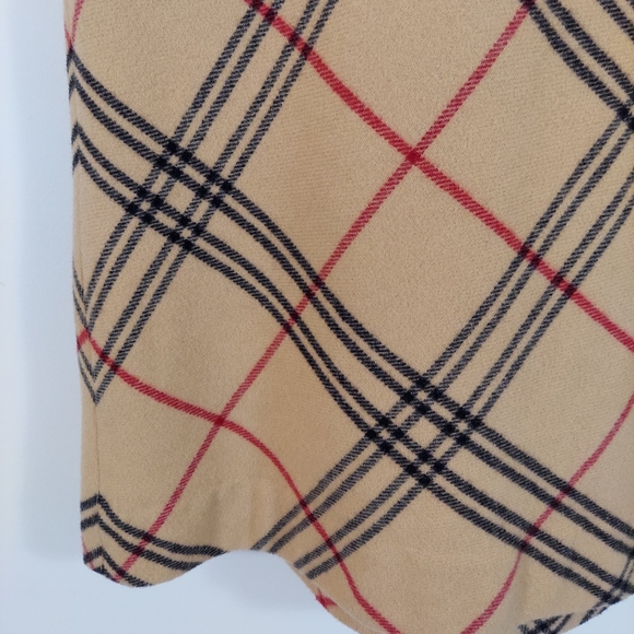 SOLD 🥰 wool checked plaid maxi skirt by David N - Picture 5 of 8